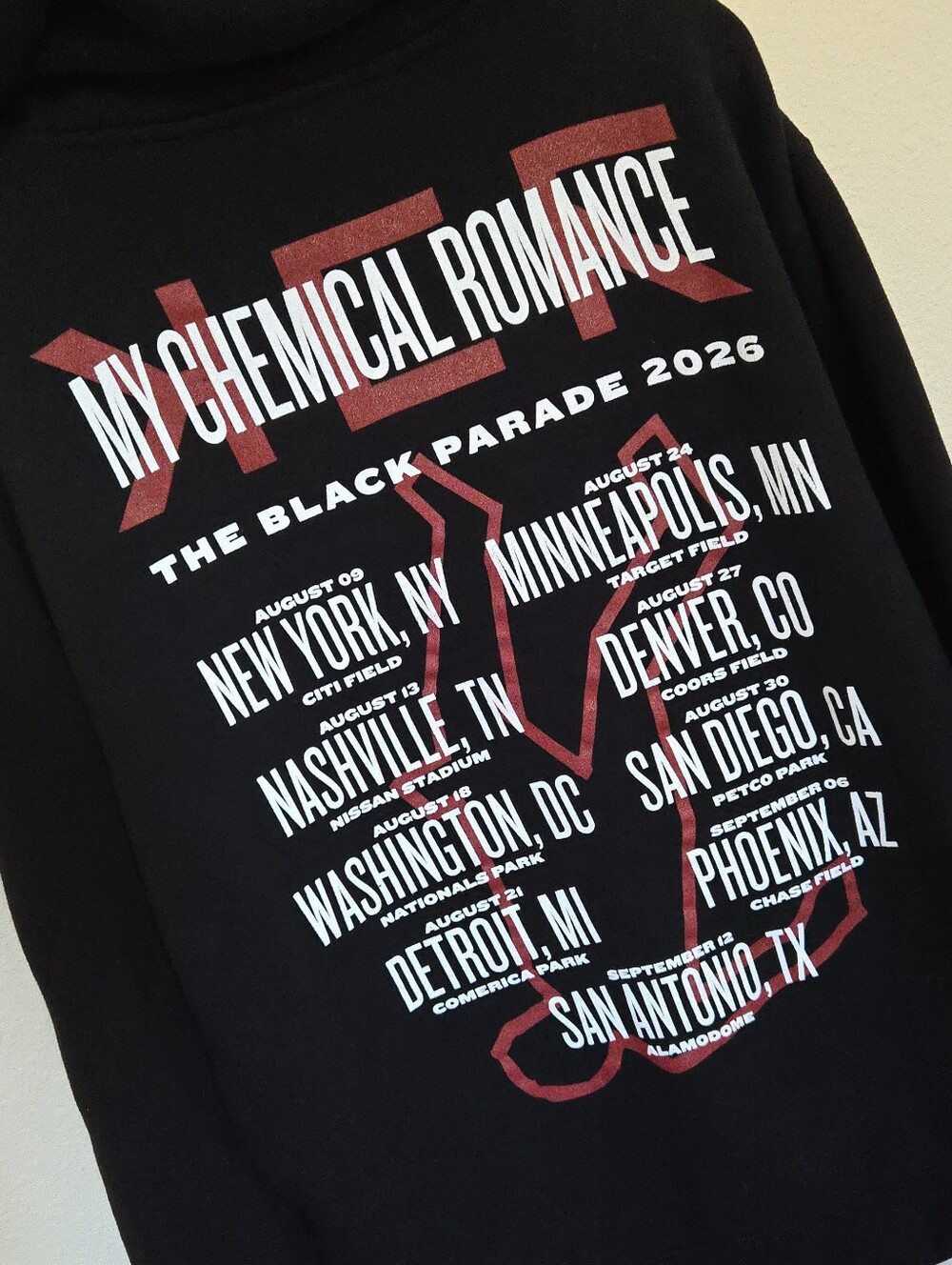 My Chemical Romance Tour Hoodie - Picture 3 of 4